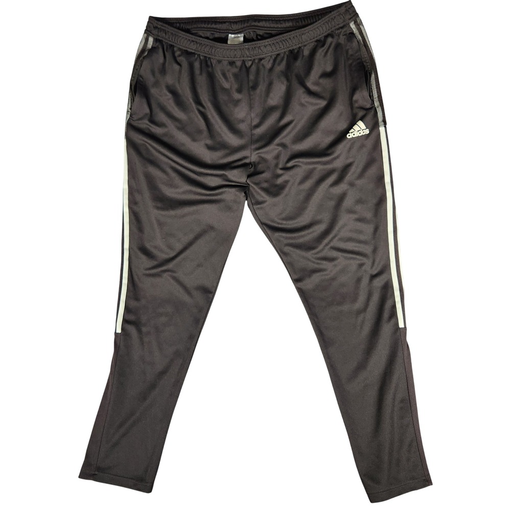 Adidas Track Pants Mens XL Black Excellent Tiro GH7305 AeroReady Tapered Joggers